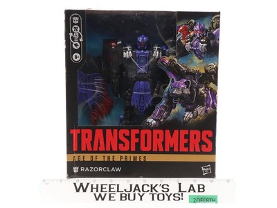 Razorclaw Transformers Age of the Primes 2025 Hasbro Action Figure NEW SEALED