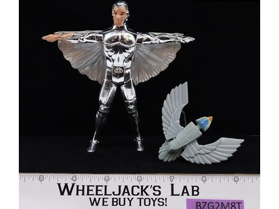 Quicksilver W/Tally-Hawk 100% Complete Silverhawks 1986 Telepix Kenner Vintage