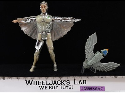 Quicksilver W/Tally-Hawk 100% Complete Silverhawks 1986 Telepix Kenner Vintage