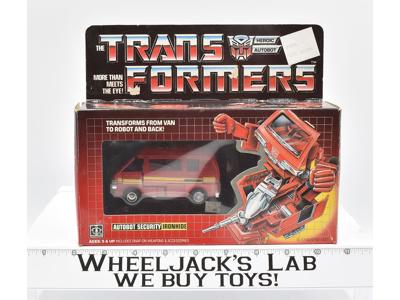 Ironhide MIB NEAR MINT FIG Complete 1984 Vintage Action Figure G1 Transformers
