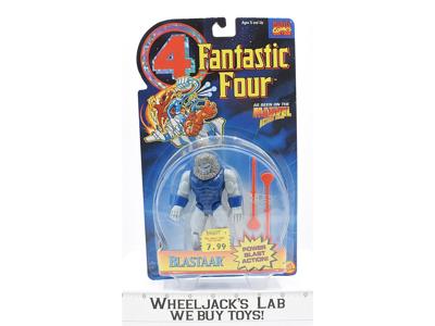 Blastaar Fantastic 4 NEW MOSC 1995 Toybiz Action Figure