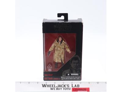 Han Solo Endor Star Wars Black Series 2015 Hasbro 3.75" Action Figure NEW SEALED