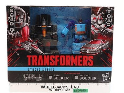 Seeker & Ground Soldier Transformers Devastation Studio Series Hasbro NEW SEALED