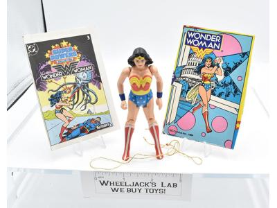 Wonder Woman 100% Complete DC SUPER POWERS 1984 Kenner Action Figure