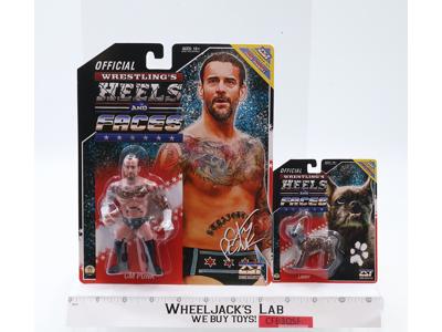 CM Punk + Larry WWE Wrestling's Heels & Faces Zombie Sailor Figure NEW SEALED
