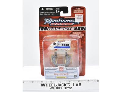 Railspike Micromaster Universe Railbots RID 2004 MOSC Transformers Hasbro