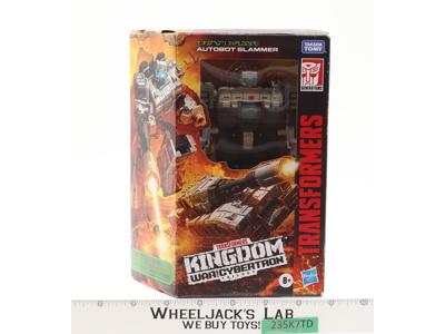 Autobot Slammer Transformers Kingdom War for Cybertron WFC Hasbro NEW SEALED