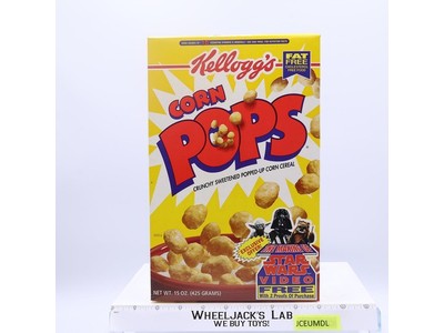 Corn Pops Cereal Star Wars 1995 Kellogg's Vintage EMPTY BOX