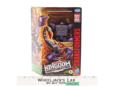 Scorponok Transformers War For Cybertron Kingdom 2021 Hasbro NEW SEALED