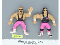 The Hart Foundation Bret Anvil WWE Retro Mattel Action Figure Set