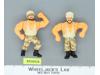The Bushwackers Tan Camo Complete WWF WWE Hasbro Wrestling 1991 Titan Vintage