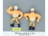 The Bushwackers Tan Camo Complete WWF WWE Hasbro Wrestling 1991 Titan Vintage