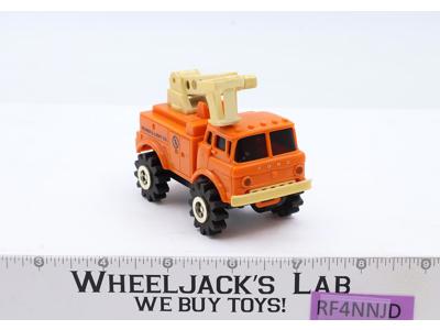 Orange Power & Light Co Boom Truck 4x4 Schaper Stomper Rough Riders 1980s RUNS