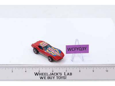 Corvette Stingray RED Hot Wheels Mattel Redlines 1975 1976 Vintage RL
