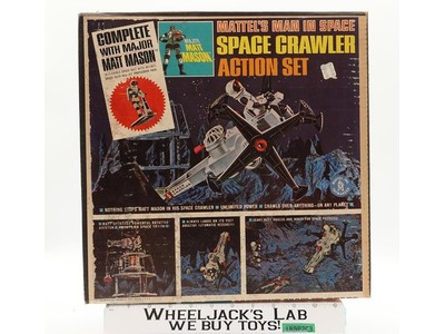 Space Crawler Major Matt Mason in Space Misc. 1966 Toys Mattel Vintage Lot