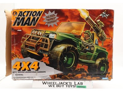 4x4 w/ Missile Launching Cannon Action Man 1995 Hasbro Figure Vehicle NEW MIB