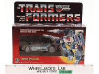 Mirage COMPLETE W/ Box & Insert UNUSED STICKERS G1 Transformers 1985 Vintage