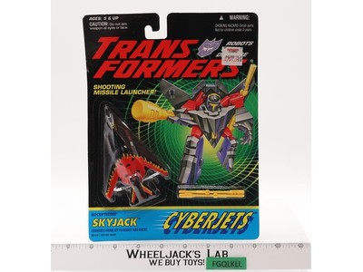 Skyjack Decepticon Cyberjet G2 Transformers 1994 Hasbro Figure MOSC SEALED