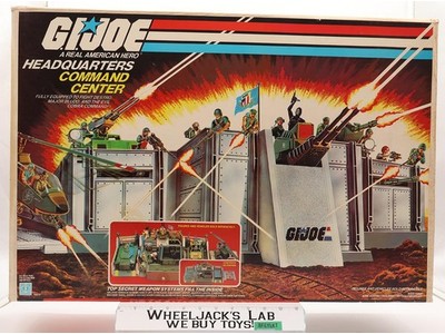 Headquarters Command Center 100% Complete UNBROKEN GI Joe 1983 Hasbro Playset