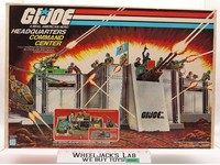 Headquarters Command Center 100% Complete UNBROKEN GI Joe 1983 Hasbro Playset
