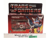 Inferno 100% Complete BOX & INSERT UNUSED STICKERS 1985 G1 Transformers