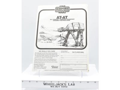 AT-AT Assembly Instructions ESB 1981 Star Wars Vintage Kenner
