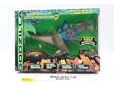 Rumble N' Roar Power Blast Godzilla 1998 ToyBiz Action Figure NEW SEALED