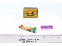 Bedford Lowloader No. 27 MOKO Lesney Matchbox 1958 Green Vintage England w/ Box