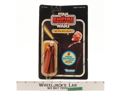 Ben Obi-Wan Kenobi 48 Back-B Star Wars ESB 1982 Kenner Figure NEW MOSC SEAELD