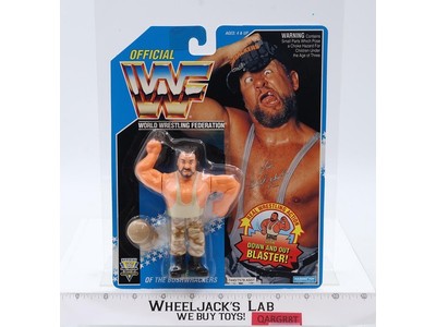Luke of the Bushwhackers Down and Out Blaster WWF Wrestling Hasbro Vintage MOSC