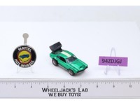 Mighty Maverick Hot Wheels GREEN w/ Spoiler 1969 1970 Redline Mattel Vintage RL