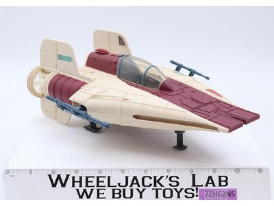 A-Wing Fighter 100% Complete Star Wars Droids 1985 Kenner Vintage Vehicle