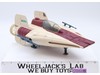 A-Wing Fighter 100% Complete Star Wars Droids 1985 Kenner Vintage Vehicle