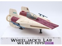 A-Wing Fighter 100% Complete Star Wars Droids 1985 Kenner Vintage Vehicle