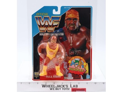 Hulk Hogan Hulkaplex Series 3 WWF Wrestling 1991 Hasbro Action Figure MOSC NEW