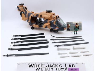 Tomahawk W/ Lift Ticket & MIC Complete GI Joe 1986 Hasbro Action Figure Vehicle