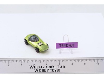 Silhouette Lime Green Antifreeze 1967 1968 Redline Hot Wheels Mattel Vtg RL USA