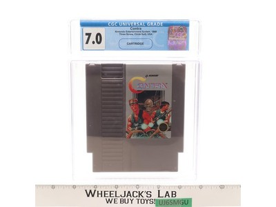 Contra CGC GRADED 7.0 Nintendo NES 1988 NEW SEALED