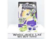 Bonecrusher WITH CARDBACK Vintage Hasbro 1985 G1 Transformers Action Figure