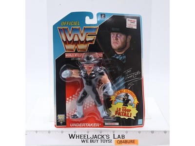 Undertaker WWF Wrestling FRENCH 1992 Hasbro Vintage Figure MOSC NEW