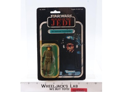 Star Destroyer Commander 77 Back Star Wars ROTJ 1983 Kenner NEW MOSC SEALED