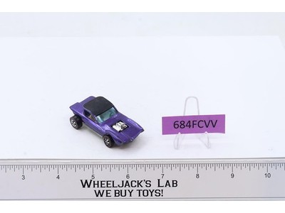 Python Hot Wheels Redline PURPLE w/ White Interior 1967 1968 Mattel Vintage RL