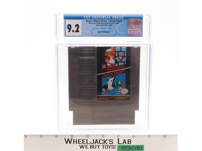 Super Mario Bros Duck Hunt CGC GRADED 9.2 Nintendo NES 1988 NEW SEALED