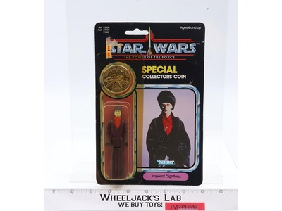 Imperial Dignitary W/Coin 92 Back Star Wars POTF 1984 Kenner NEW MOSC SEALED