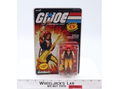 Zartan Cold Slither Super7 Reaction GI Joe Hasbro 2025 Figure MOSC UNPUNCHED
