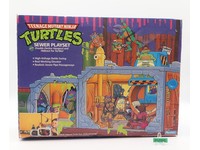 Sewer Lair 100% Complete Teenage Mutant Ninja Turtles 1989 Playmates Playset
