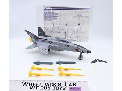 Conquest X-30 100% Complete G.I. Joe 1986 Hasbro Vintage Action Figure Vehicle