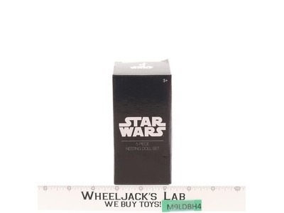 5 Piece Nesting Doll Set Star Wars The Rebellion Disney Black Box NEW MIB