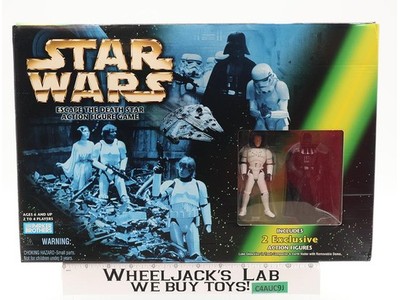 Escape from the Death Star Game Star Wars Action Figure Game NEW SEALED
