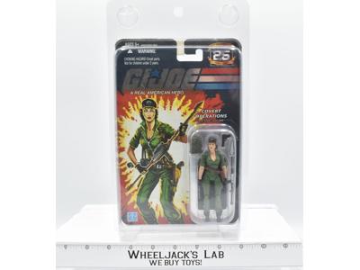 Lady Jaye NEW MOSC GI Joe 25th Anniversary 2007 Hasbro Action Figure
